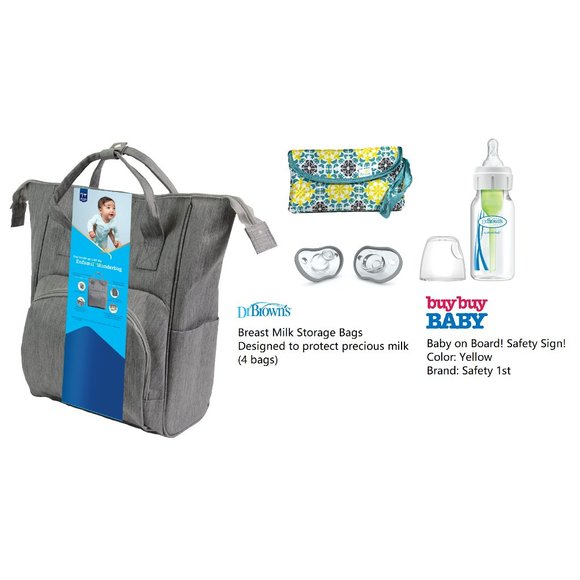 Handbags - Diaper Bag + Free items (Value $25)